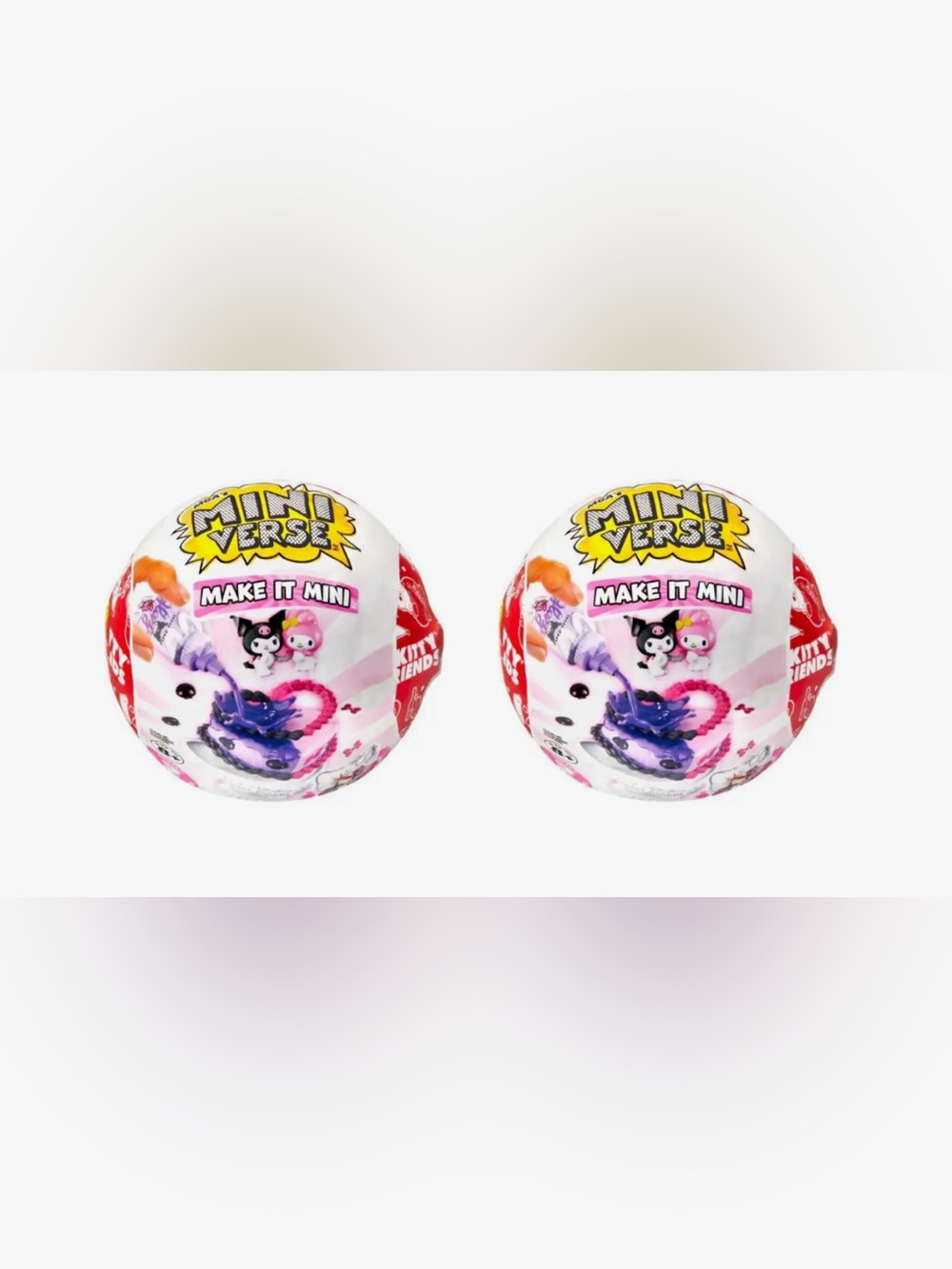 MGA Miniverse Make It Mini Sanrio Series 2 (2-Pack) - Brown